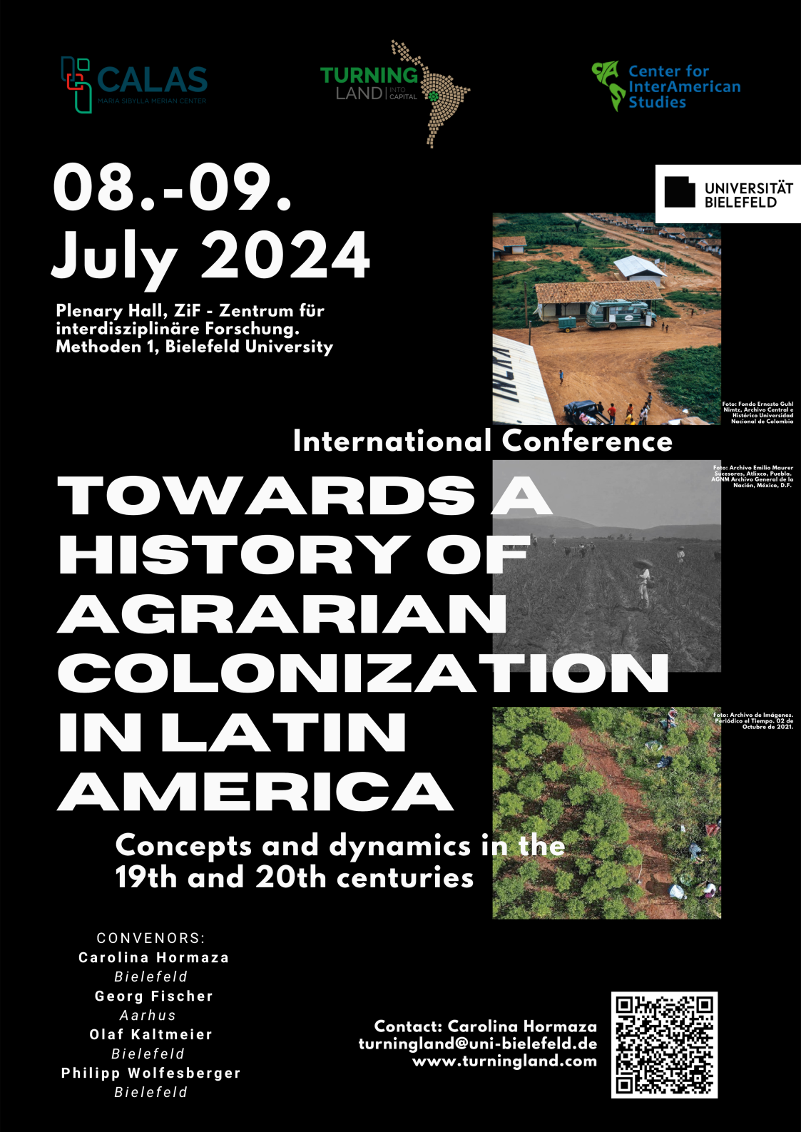 Conferencia Internacional: Towards a history of agrarian colonization