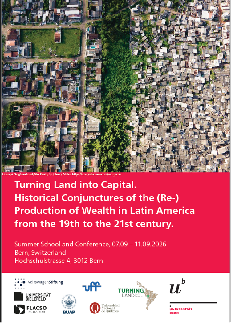 Cuarta Escuela de Verano Internacional del proyecto Turning Land into Capital